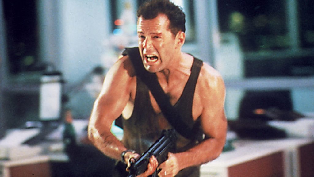 DIE HARD (1988) BRUCE WILLIS CREDIT: 20th CENTURY FOX/COURTESY NEAL PETERS COLLECTION